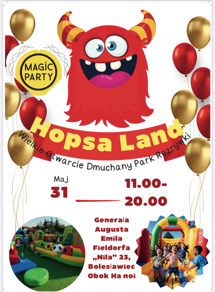Zdjęcie na okładce dla Magic Party Bolesławiec Dmuchańce Namioty Imprezowe Fotobudka 360